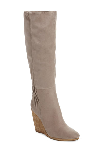 Charles by Charles David Women's Casual Boots Hampton Suede Wedge Boot Brown Size 8.5M