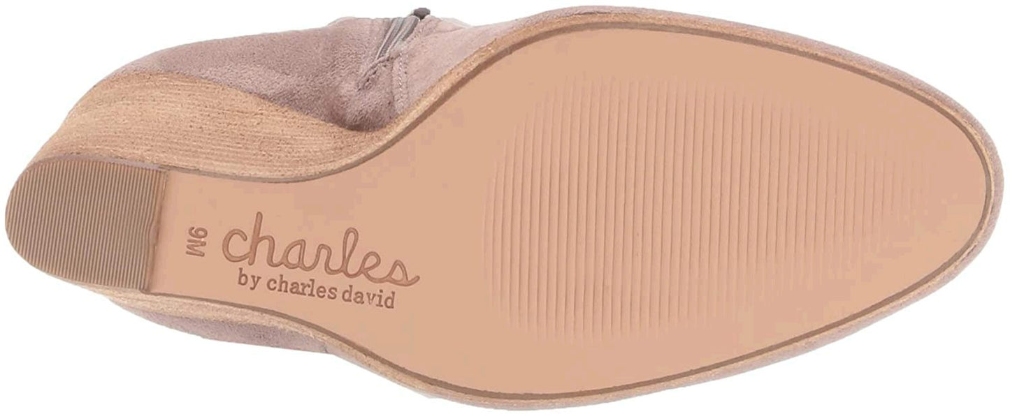 Charles by Charles David Women's Casual Boots Hampton Suede Wedge Boot Brown Size 8.5M
