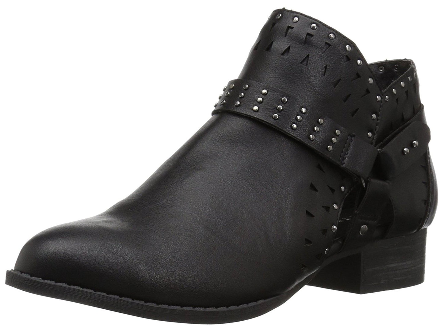 Madden Girl Women's Ariizona Closed Toe Ankle Fashion Black Size 6.5 M
