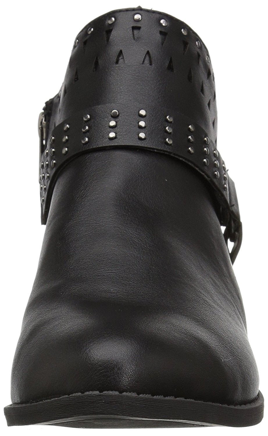 Madden Girl Women's Ariizona Closed Toe Ankle Fashion Black Size 6.5 M