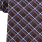 Michael Kors Men's Artisanal Shadow Silk Blend Business Neck Tie Brown Size Regular