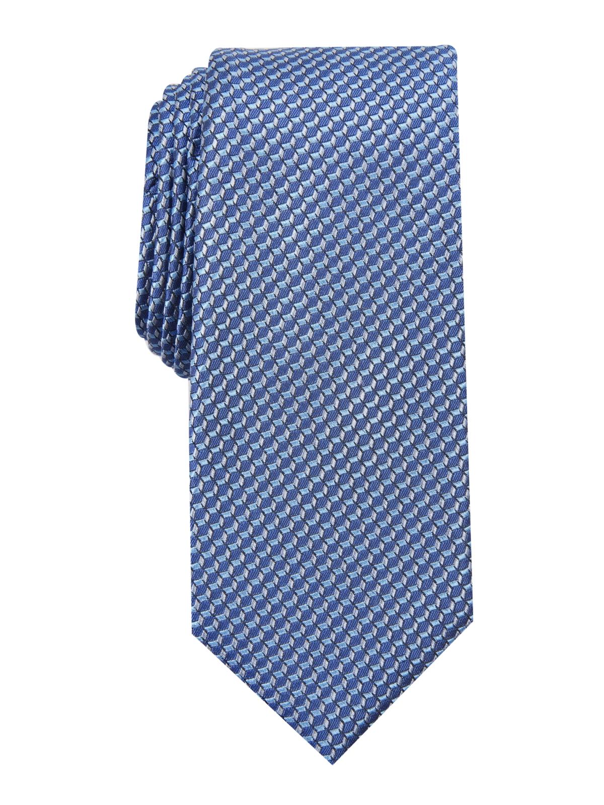 Alfani Men's Perrone Silk Blend Business Neck Tie Blue Size Regular