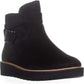 Naturalizer Women's Aster Leather Closed Toe Ankle Fashion Boots Black Size 9 W