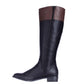 Karen Scott Women's Deliee Almond Toe Knee High Fashion Boots Black Size 12M