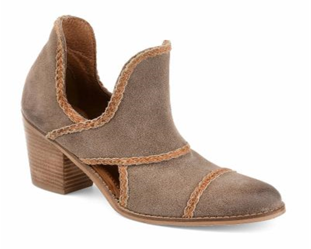 Journee Signature Courtny Women's Ankle Boots Brown Size 7 Brown