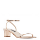 Nine West Women's Provein Block Heel Sandal Pink Synthetic Shoes  Size 6.5