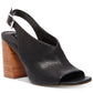 Steve Madden Women's Nasima Heeled Sandal Black Size 9.5M