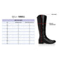 Style & Co Women's Kindell Leather Almond Toe Knee High Fashion Boots Gray Size 8M-WC