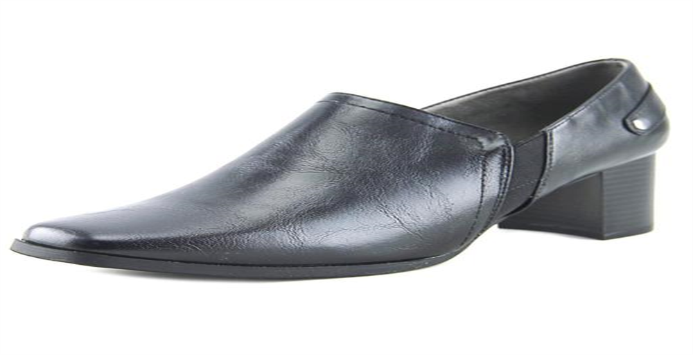 LifeStride Women's Shannon Mid Heel Loafer Black Size 8 M