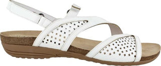 Easy Street Women's Trek Slingback Sandals White Size 11