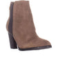 Tommy Hilfiger Women's Regise Leather Almond Toe Ankle Fashion Boot Brown Size 7M