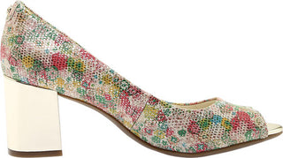 Anne Klein Women's Meredith Peep Toe Pump White Size 10 M