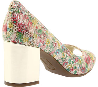 Anne Klein Women's Meredith Peep Toe Pump White Size 10 M