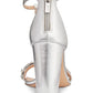 Jewel Badgley Mischka Women's SILMET Morley Sandal Silver Size 10 M