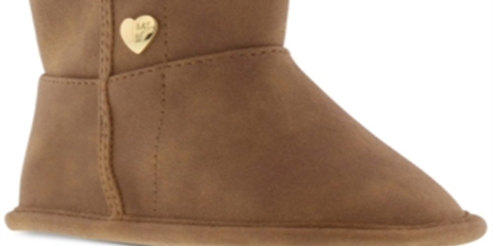 Michael Kors Big Girl's Baby Jade Boots Brown Size 2 M