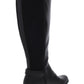 Alfani Womens Kallumm Wide Calf Faux Leather Riding Boots Black 7 M