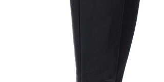 Alfani Womens Kallumm Wide Calf Faux Leather Riding Boots Black 7 M