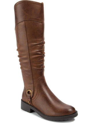 Baretraps Womens Chaya Tall Block Heel Knee-High Boots Brown Size 10 M