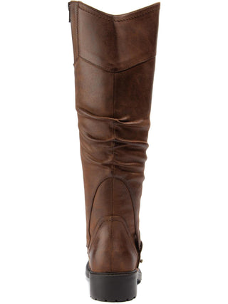 Baretraps Womens Chaya Tall Block Heel Knee-High Boots Brown Size 10 M