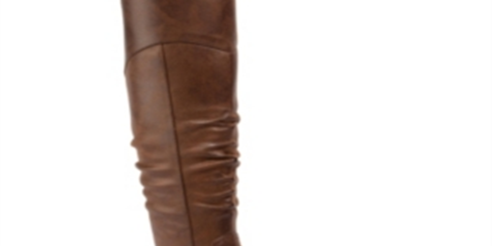 Baretraps Womens Chaya Tall Block Heel Knee-High Boots Brown Size 10 M