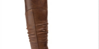 Baretraps Womens Chaya Tall Block Heel Knee-High Boots Brown Size 10 M