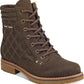 Tommy Hilfiger Women's Onella Ankle Boots Quilted Booties Dark Grey Size 5.5 M