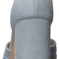 BCBGeneration Women's Flora Heeled Sandal Gray Size 10 M