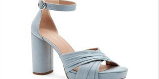 BCBGeneration Women's Flora Heeled Sandal Gray Size 10 M