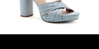 BCBGeneration Women's Flora Heeled Sandal Gray Size 10 M