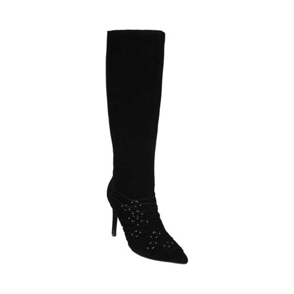 Fergie Women's Adley Tall Boot Black Size 7.5 M