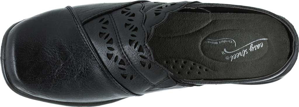 Easy Street Women's Forever Square Toe Slip on Shoe Black Size 8.5 M
