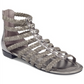 Marc Fisher Women's Pepita Open Toe Casual Gladiator Gray Size 9 M