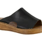 Bella Vita Womens Vita Mae Open Toe Casual Slide Sandals Black Size 10 M