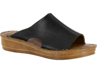 Bella Vita Womens Vita Mae Open Toe Casual Slide Sandals Black Size 10 M