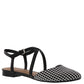 Indigo Rd. Women's Genetic Open Toe Canvas Sandals Black Size 7.5 M