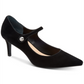 Alfani Women's Jerikaa Fabric Pointed Toe Ankle Strap Mary Jane Pumps -Black Size 6 M