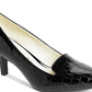 Anne Klein Womens Felice Pointed Toe Classic Pumps Black- Size 6.5 M