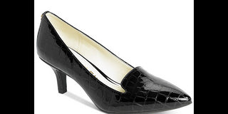 Anne Klein Womens Felice Pointed Toe Classic Pumps Black- Size 6.5 M