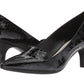 Anne Klein Womens Felice Pointed Toe Classic Pumps Black- Size 6.5 M