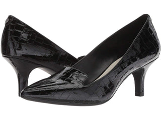 Anne Klein Womens Felice Pointed Toe Classic Pumps Black- Size 6.5 M