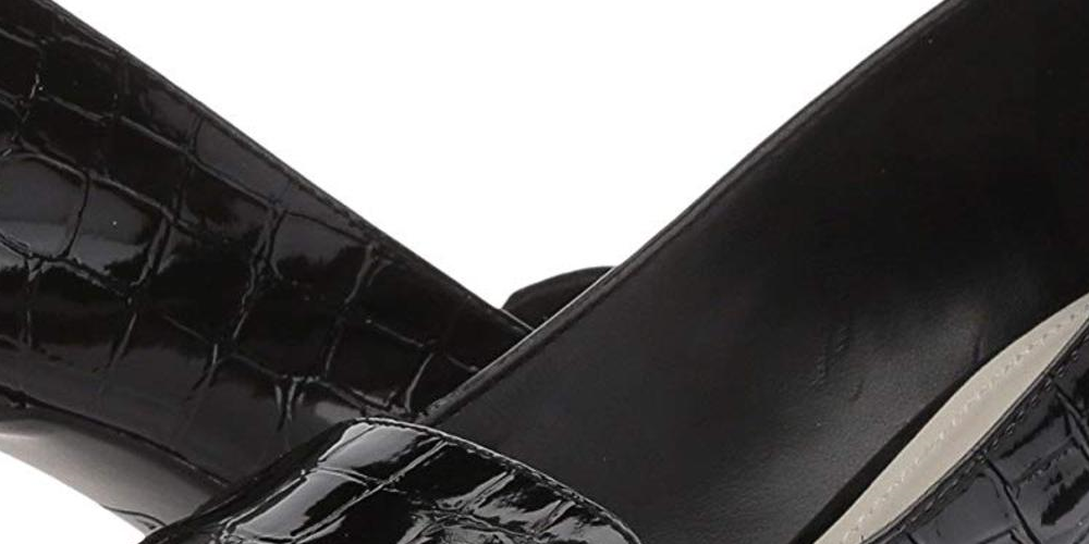 Anne Klein Womens Felice Pointed Toe Classic Pumps Black- Size 6.5 M