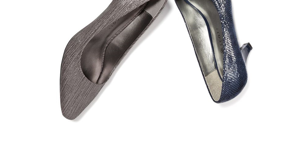 Karen Scott Women's Meaggann Pointed Toe Classic Pumps Bronze Size 8.5 M