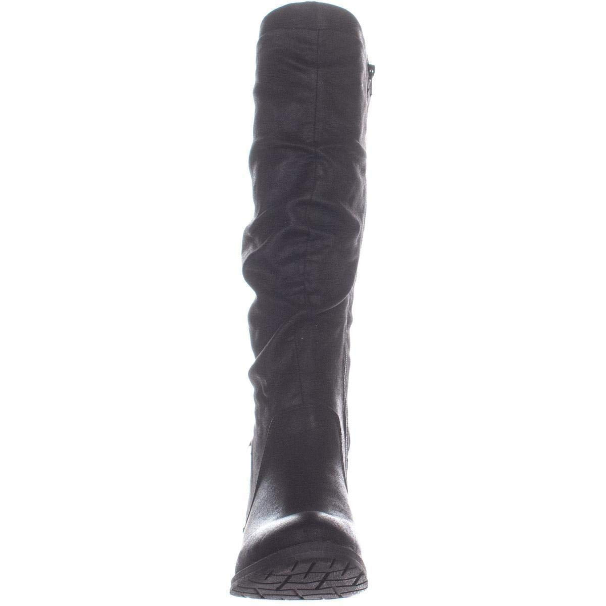 Bare Traps Womens Yulissa Closed Toe Mid-Calf Fashion Boots Black Size 5.5 M