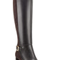 Bandolino Womens Bilya Leather Knee-High Riding Boots Brown 9.5 M
