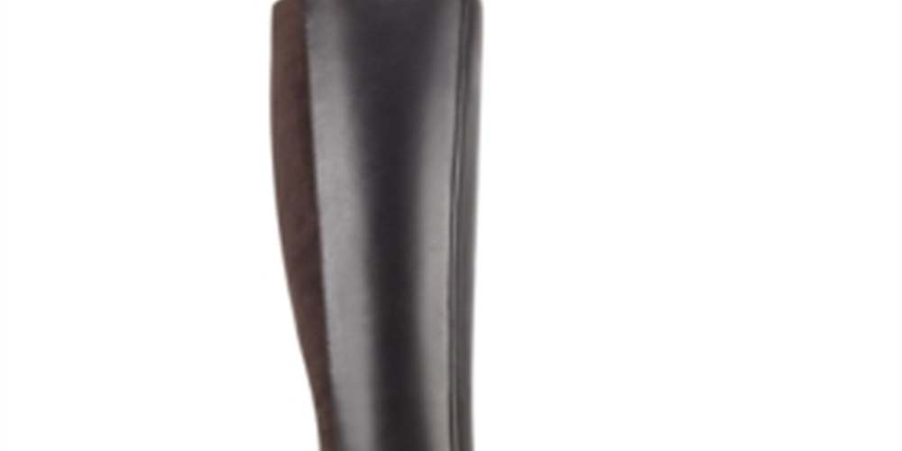 Bandolino Womens Bilya Leather Knee-High Riding Boots Brown 9.5 M