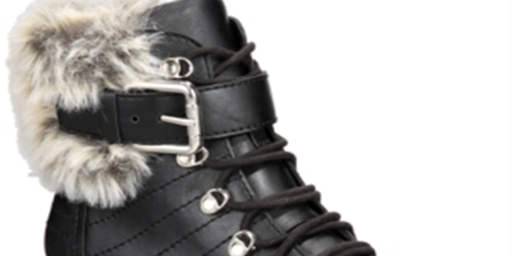 Sun + Stone Women's JOJO Faux Leather Zipper Ankle Boots Black Size 5.5 M