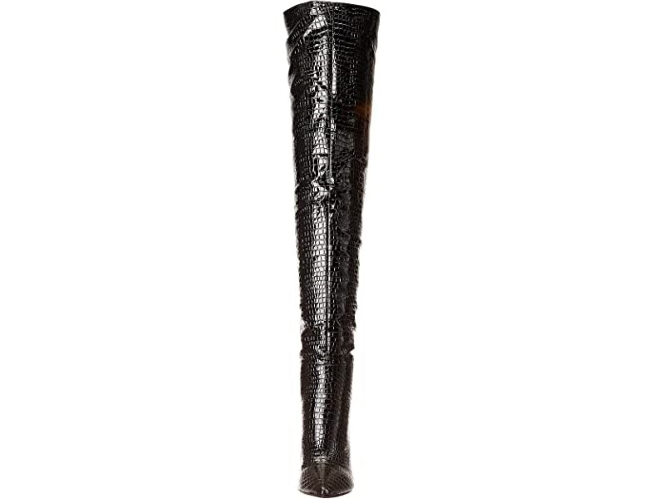 Steve Madden Women's Shoes Harlow Pointed Toe Over Knee Fashion Boots Black Size 7.5 M
