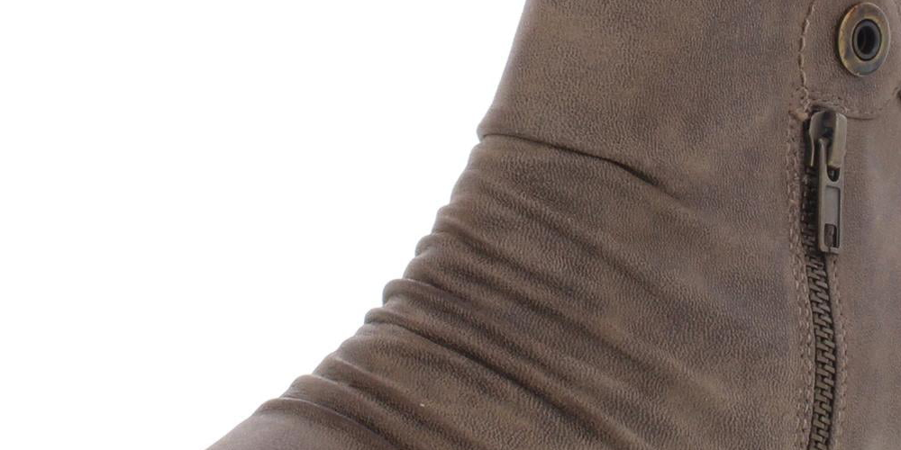 Baretraps Womens Anila Slouchy Grommet Ankle Boots Brown 5.5 M