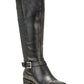 Style & Co Women's Luciaa Textured Knee High Riding Boots Black Size 6 M