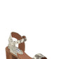 Steve Madden Women's April Heeled Sandal, natural snake Size 5.5 M